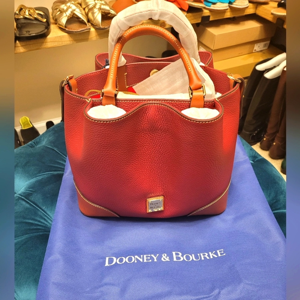 Dooney&Bourke Brenna Satchel! NEW WITH TAGS